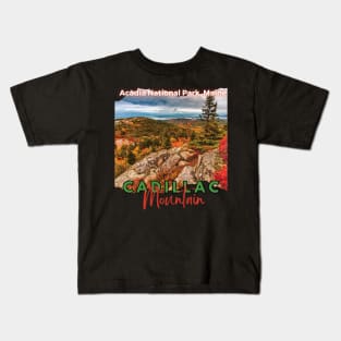 Cadillac Mountain Kids T-Shirt